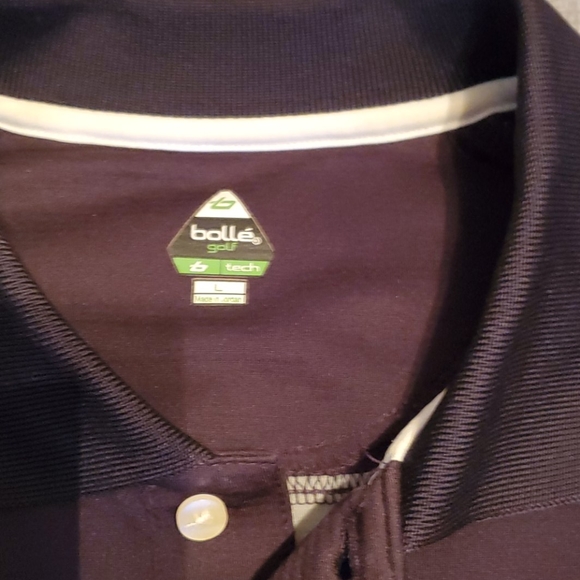 Bolle black golf shirt - Picture 2 of 2